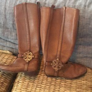 Tory Burch boots. Minor damage